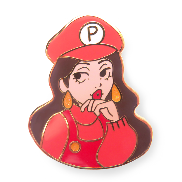 Plumber Lady Pin