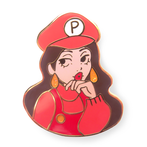 Plumber Lady Pin